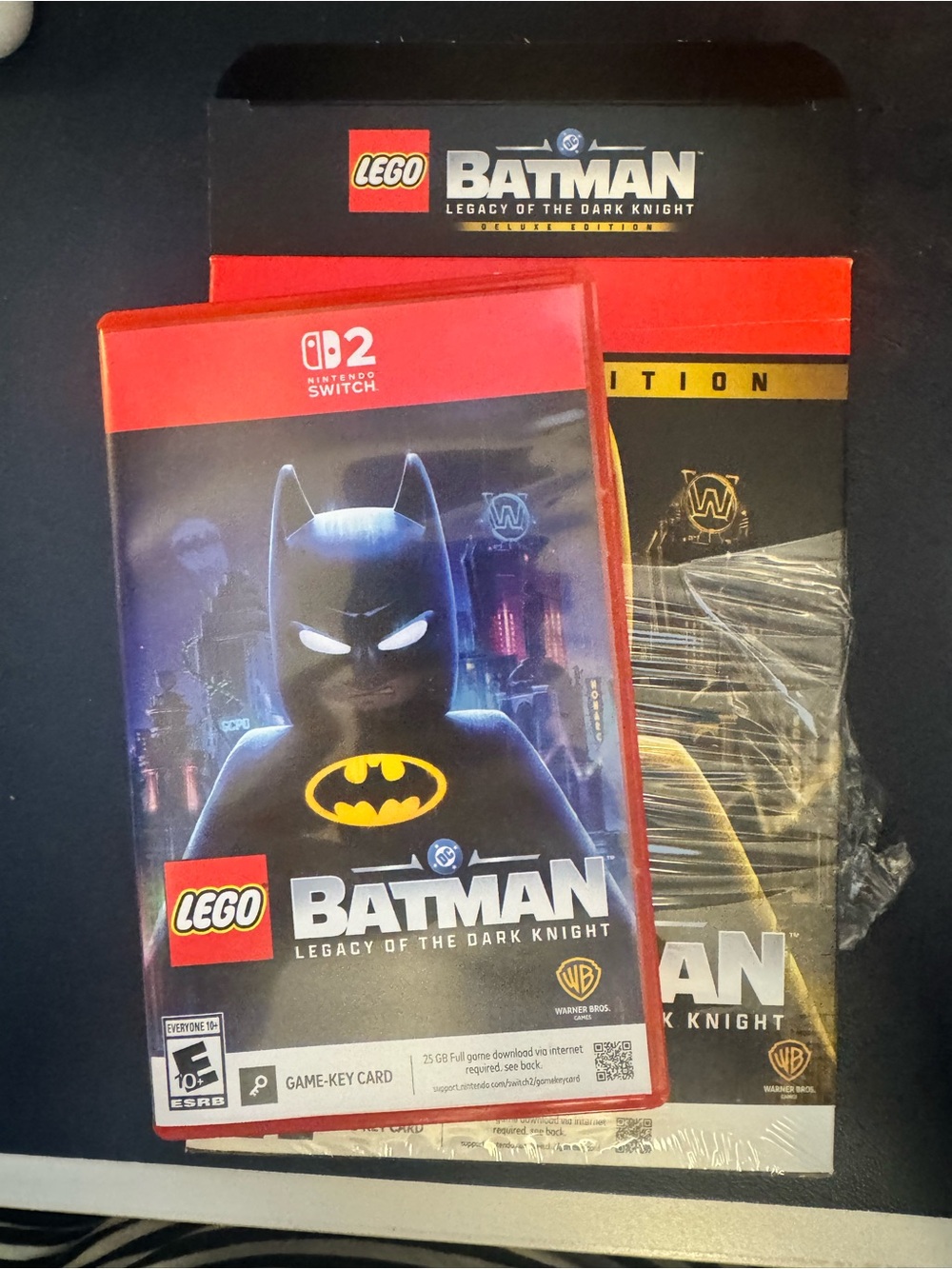 LEGO Batman: Legacy of the Dark Knight Nintendo Switch - missing mini fig